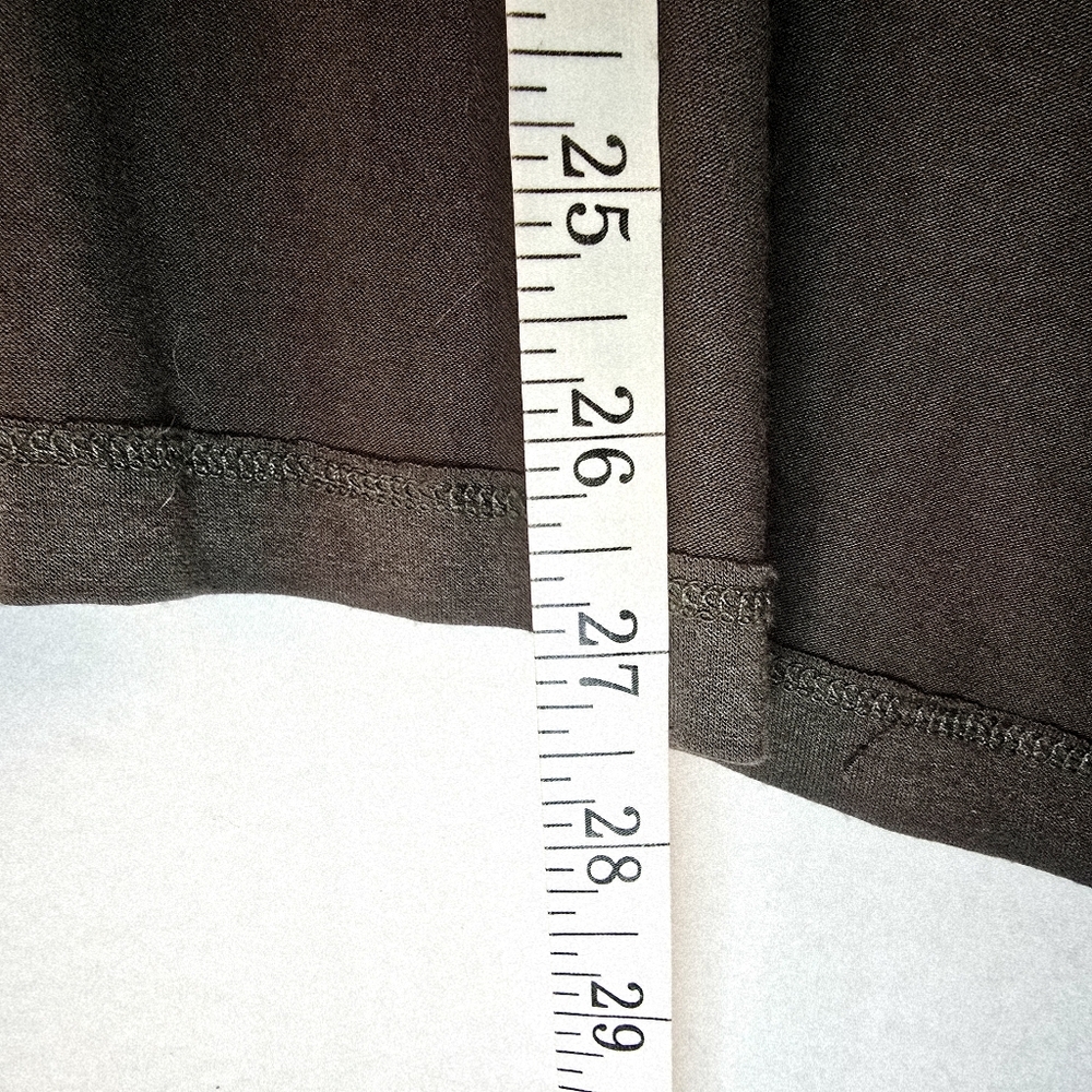 Mossimo Women Stretchy Waterfall Open Olive Green Cardigan Sz Large Long Sleeve - Picture 8 of 12